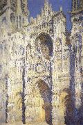 La Cathedrale de Rouen,Portrait et Tour d Albane Claude Monet